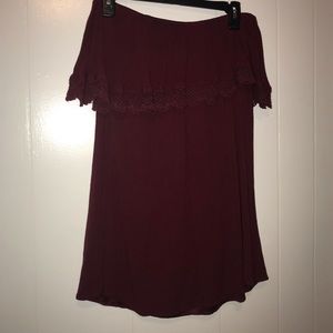 Off the shoulder summer dress
